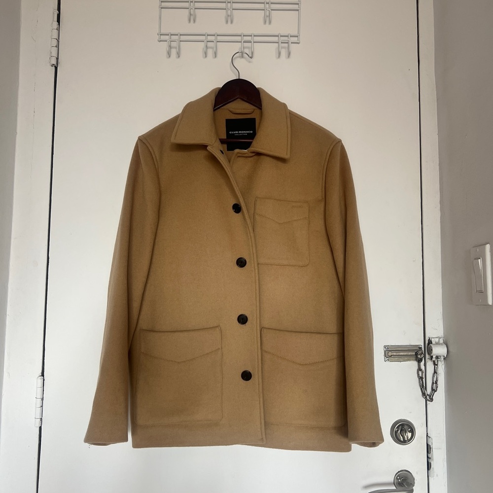 Club Monaco Tan Trench Coat